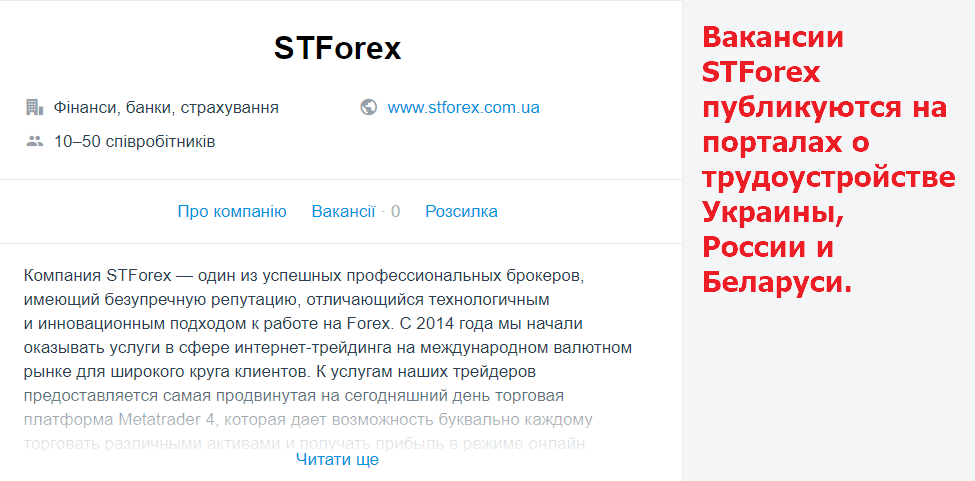 обзор STForex