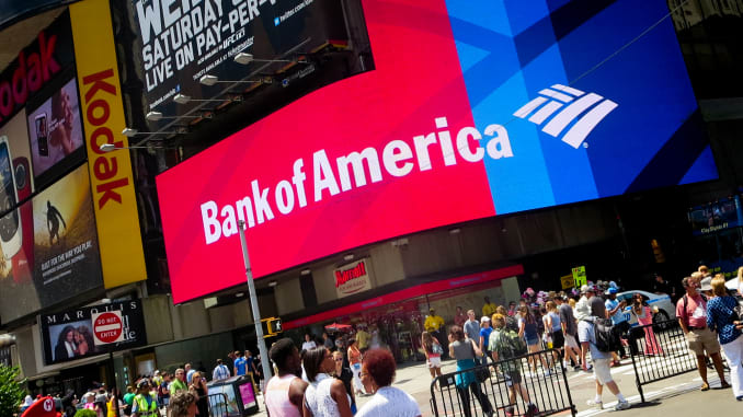 Bank of America акции купить