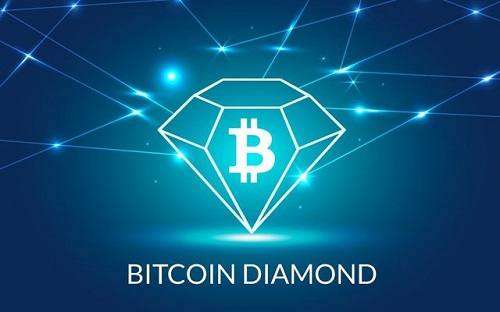 Логотип Bitcoin Diamond