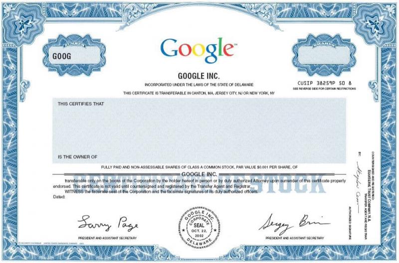 Как купить акции Google в Беларуси